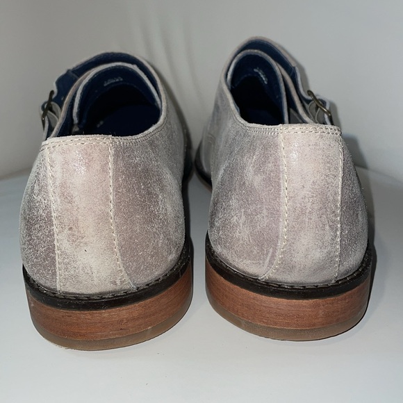 Mens Hush Puppies Beige Suede‎ Oxford Style Shoes Size 12-13 main image 6